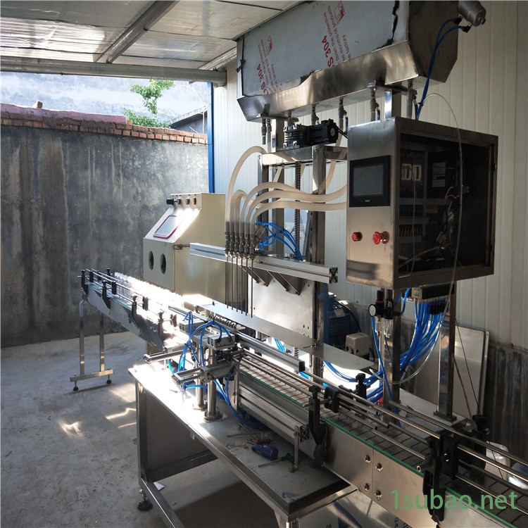 武汉供应双黄连口服液灌装机 全自动螺杆进瓶灌装轧盖  全自动液体灌装流水线图2