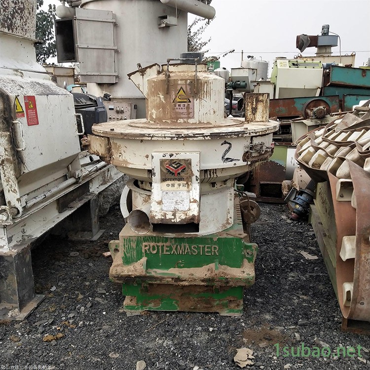 二手平模颗粒机 螺杆出料捏合机 秸秆颗粒机 豪天 批发图3