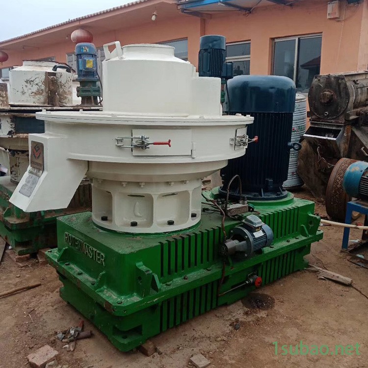 二手平模颗粒机 螺杆出料捏合机 秸秆颗粒机 豪天 批发图8