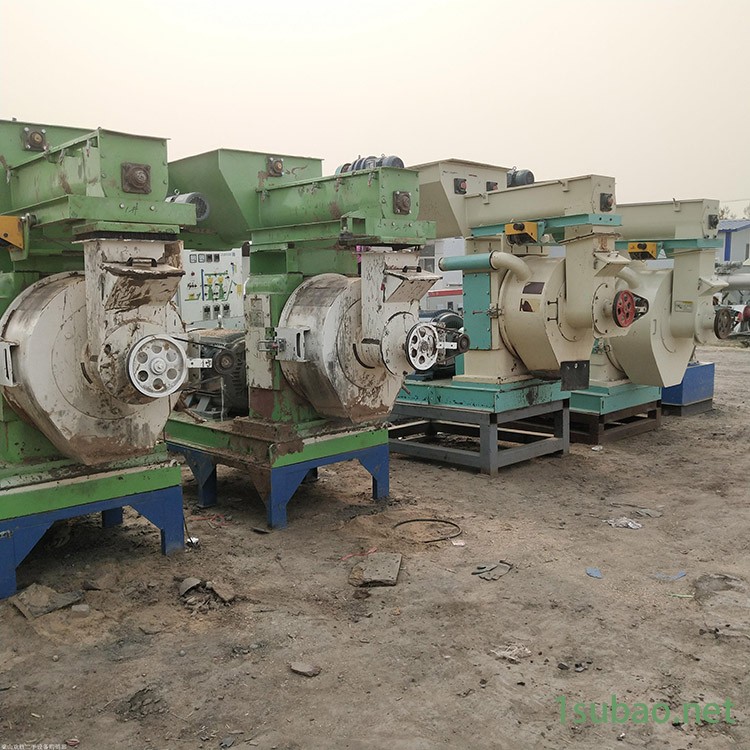 二手平模颗粒机 螺杆出料捏合机 秸秆颗粒机 豪天 批发图4