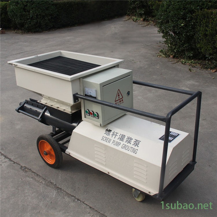 螺杆式注浆泵SX25EC螺杆沙浆注浆泵 益工辽宁内蒙古小型水泥螺杆式灌浆机图2