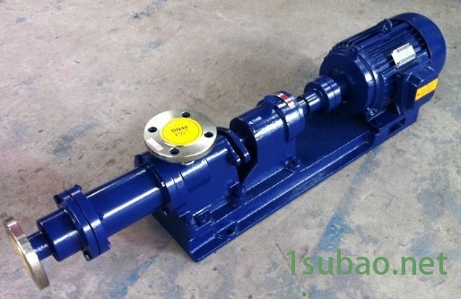 I-1B不锈钢浓浆输送泵 I-1B单螺杆式输运泵 I-1B耐腐蚀耐磨螺杆浓浆泵图2