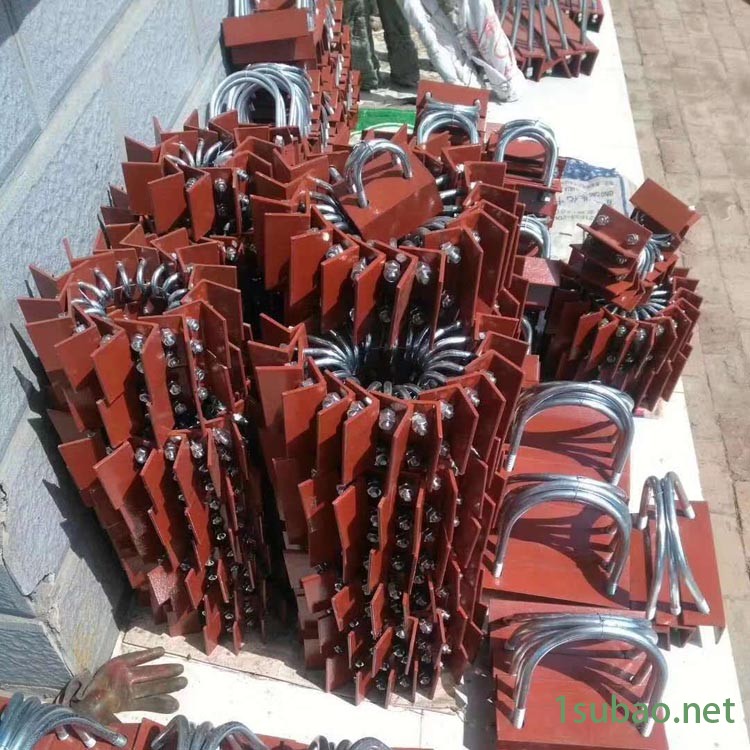 致恒直销 103C形螺杆管夹 A13双螺栓管夹(保冷管用) 全新报价图5