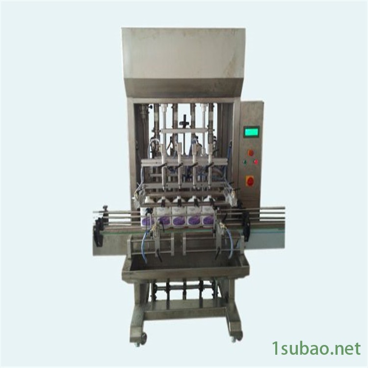 供应观赏鱼药水液体灌装机 多头液体灌装机 全自动螺杆进瓶灌装轧盖图2