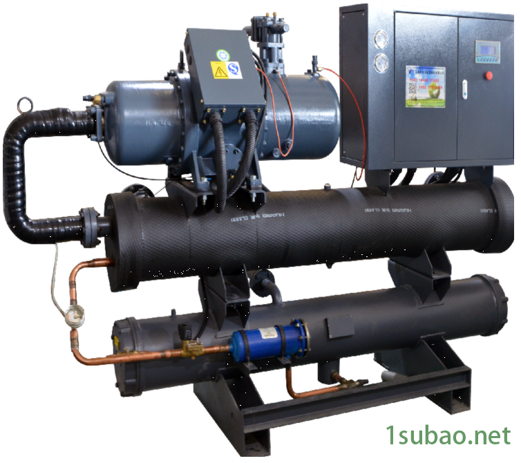 冷冻机 螺杆机  开放式大型螺杆冷冻机组 YD-0060HP 厂家直销图2