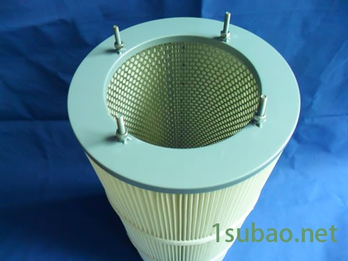 螺杆吊装安装除尘滤筒滤芯可加工定做万泽图2