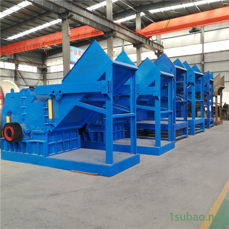 废铁油漆桶粉碎机 高锰钢汽车童车粉碎机 源德立式金属易拉罐粉碎机 废铁铁屑粉碎机现货图2