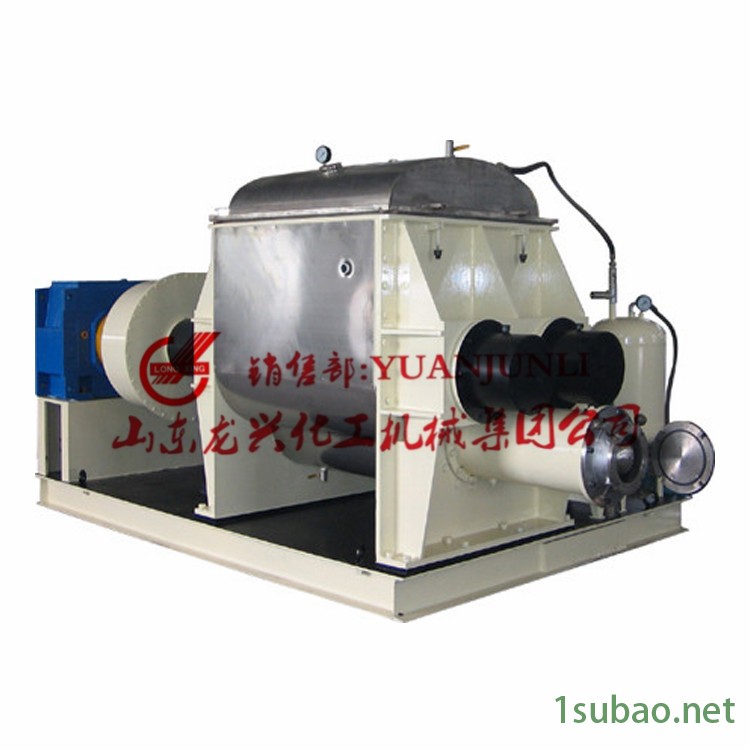 山东瓜尔豆胶生产螺杆挤出捏合机厂家|热熔胶粒螺杆不锈钢捏合机图5