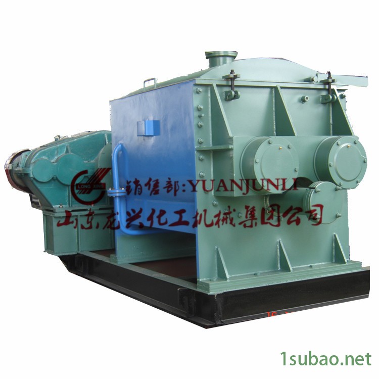 山东瓜尔豆胶生产螺杆挤出捏合机厂家|热熔胶粒螺杆不锈钢捏合机图2