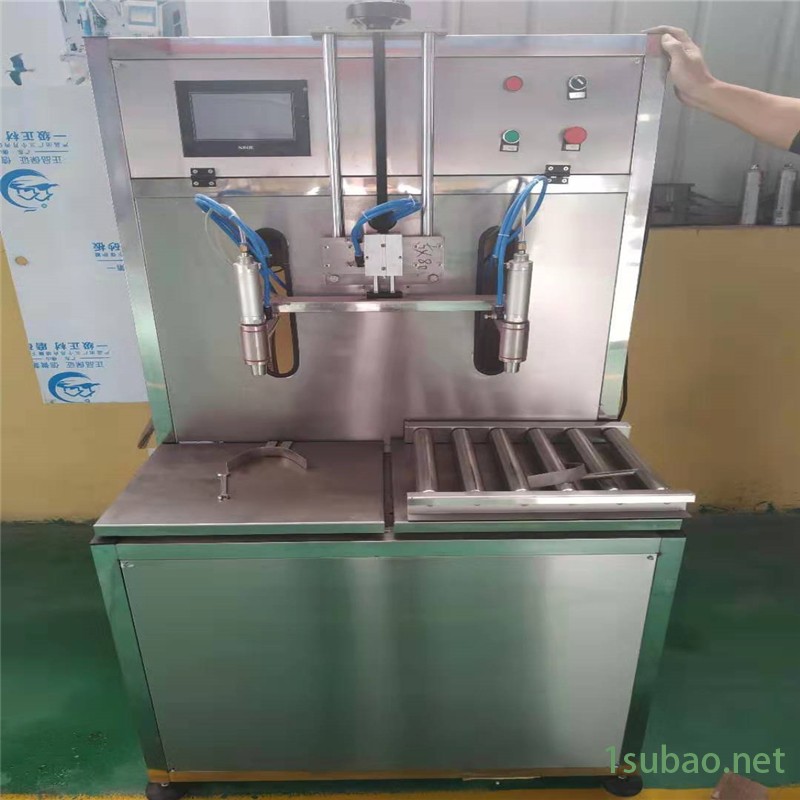 现货供应油类灌装机 鼎冠DG1-50L润滑油半自动称重式灌装机图2