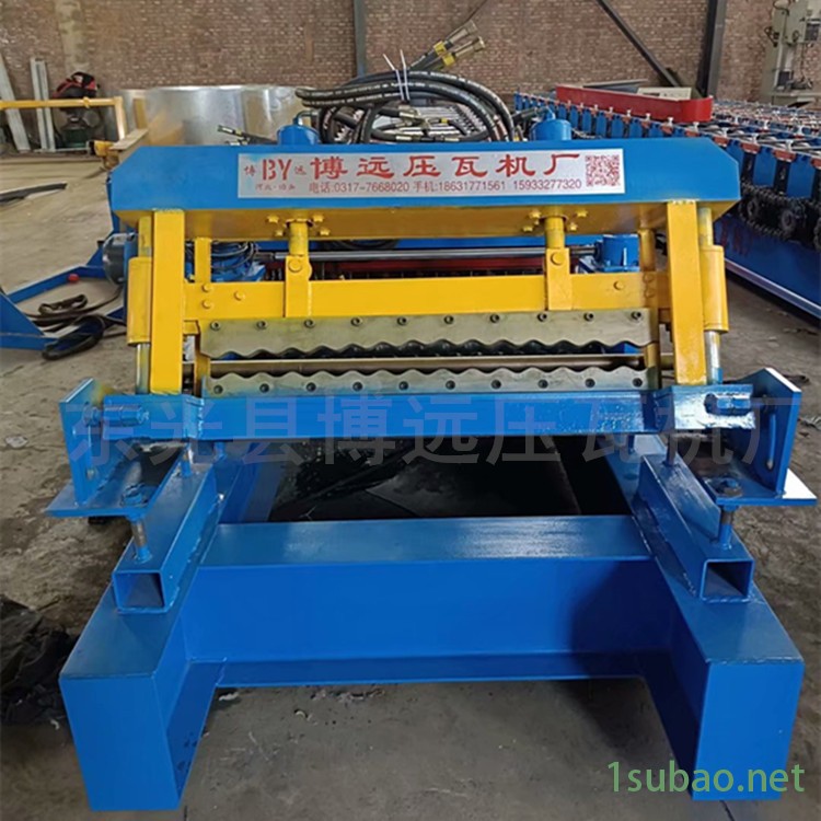 博远储粮仓机 钢板金属粮仓压型机 全自动粮仓机一次成型设备图2