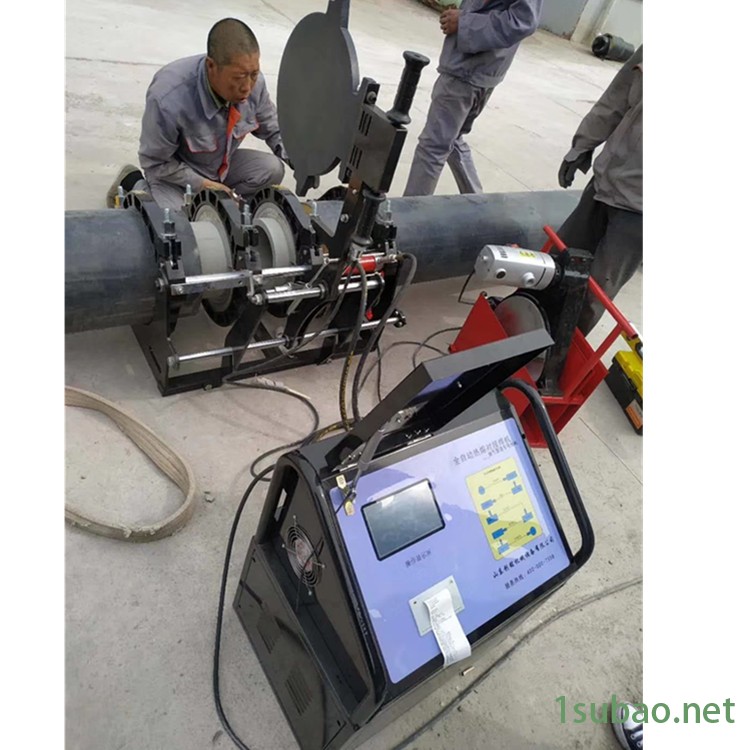 pe管热熔机 160螺杆焊管机 液压200双柱 315全自动热合机 pe塑管对接机图2