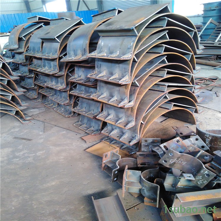 玖众供应 福建龙岩 DN500鞍板管托 双头螺杆 热力管道支座 隔热膨胀蛭石管托 Z5焊接支座 U型耳子 单孔吊板图4