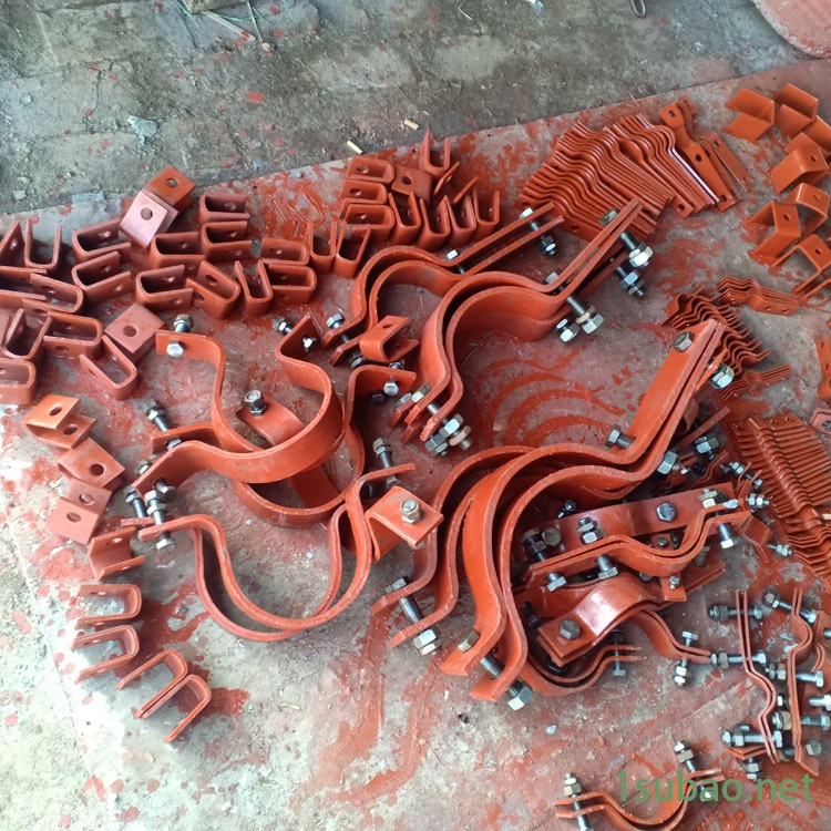 致恒厂家制造 103C形螺杆管夹 A10四螺栓管夹 发货速度快图2