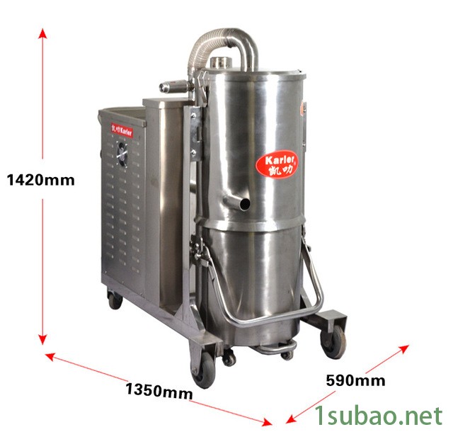 大功率耐高温工业吸尘器凯叻KL4011吸炉灰煤渣金属碎屑焊渣用4000W 特殊场所专用吸尘器批发定做价格图5