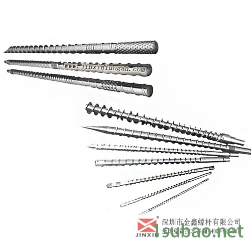 今机立式注塑机螺杆80T-Φ30高耐磨机筒图2