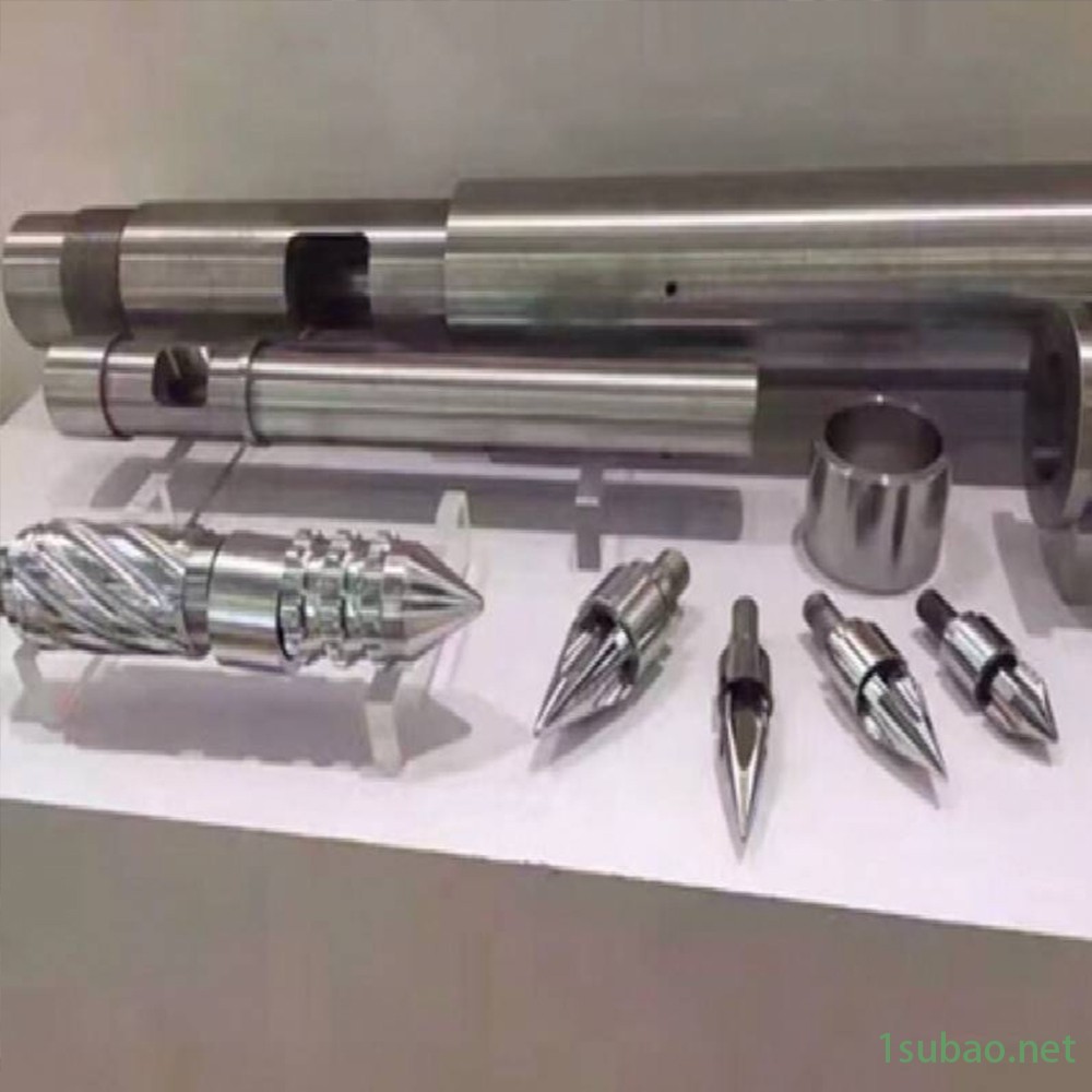 浙江舟山市金塘振军螺杆注塑机火箭头法兰射嘴图2