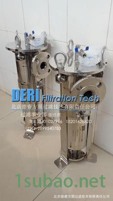 袋式液体油机油柴油润滑油涂料过滤器;4号袋式过滤器生产定做图2