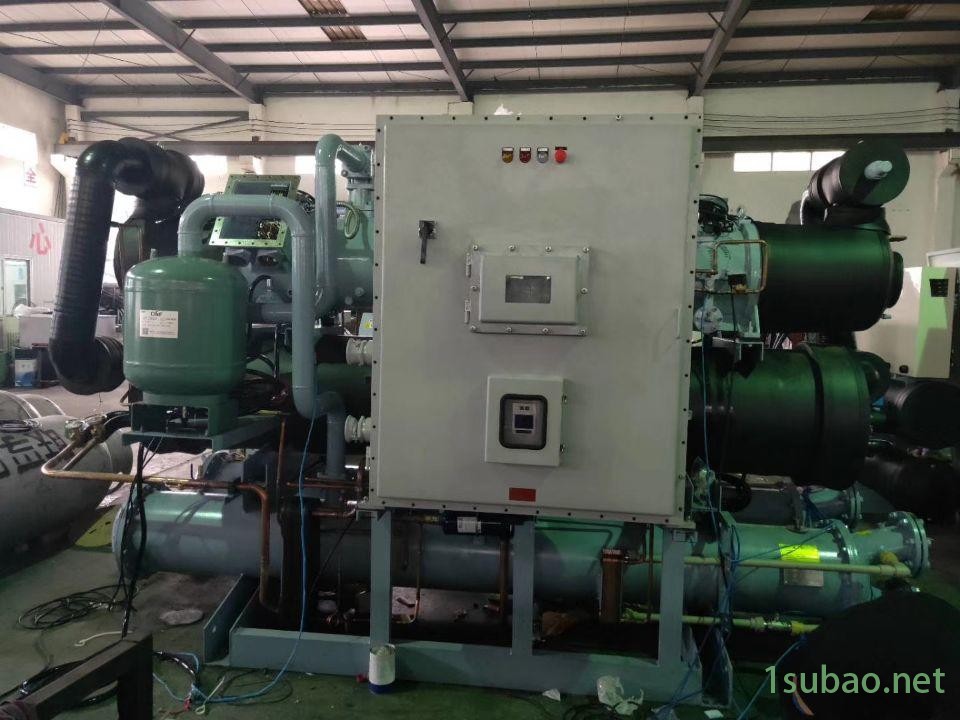 高品质海安鑫汉钟冷冻机 比泽尔冷冻机 工业低温冷冻机 水冷低温冷冻机 螺杆低温冷冻机 低温螺杆式冷冻机 低温工业冷冻机图2