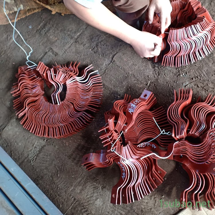 致恒厂家制造 790C形螺杆动载管夹 A8三螺栓管夹(支托用) 规格齐全图3