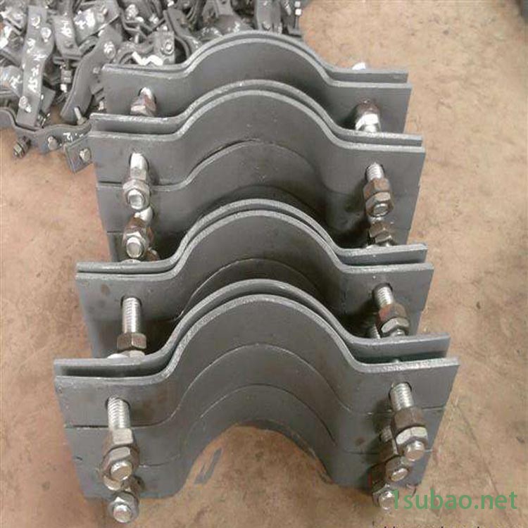 致恒厂家制造 790C形螺杆动载管夹 A8三螺栓管夹(支托用) 规格齐全图2