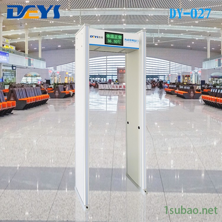开学检测体温门 测温传感门 金属测温安检门  德翼 DY-027 经久耐用图3