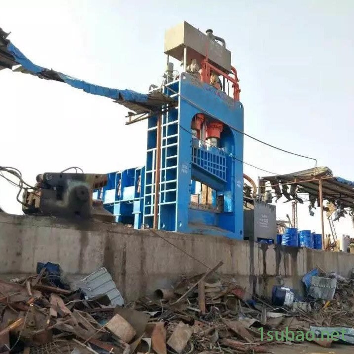 金属压块龙门剪铁机 卧式龙门液压截断机  博之鑫液压金属剪切机 废旧金属钢板切断机 龙门式金属压块剪切机图3