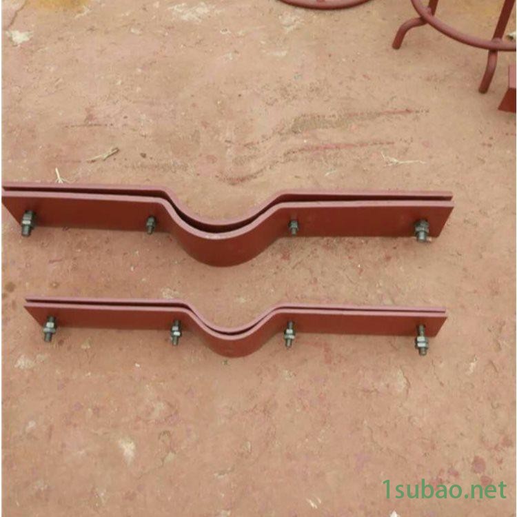 致恒加工定制 790C形螺杆动载管夹 A10四螺栓管夹 发货速度快图3