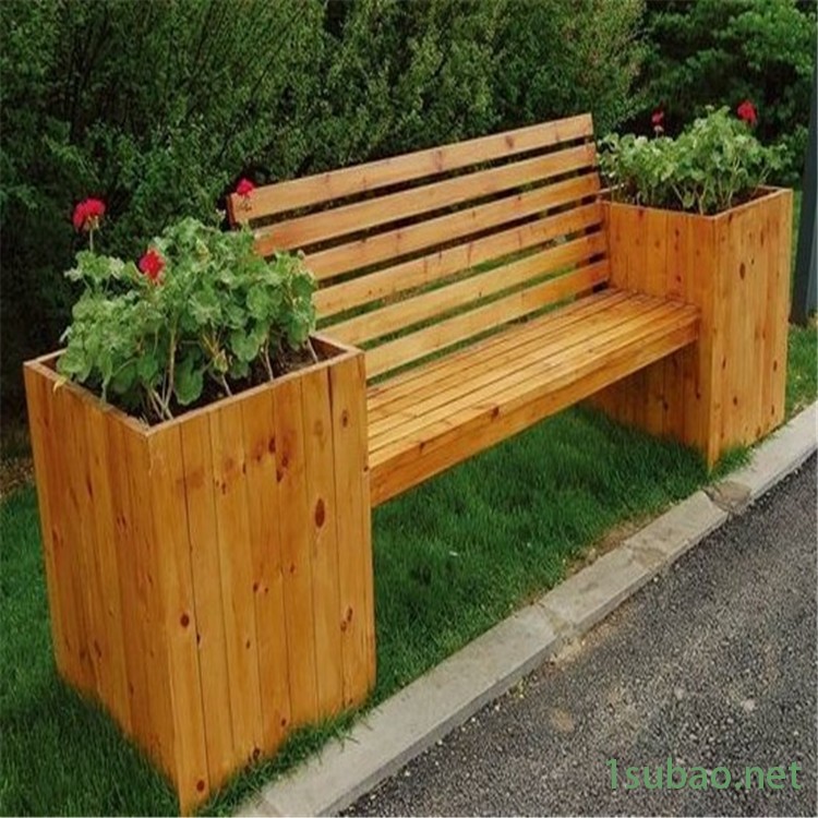 福建休息长条椅 金属铁艺座椅 奥博可选择定制款图2