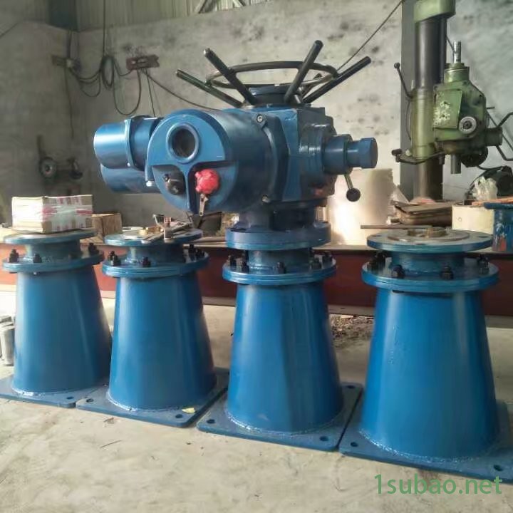 宁海QDA-60型手电两用启闭机 电动头 电装式螺杆起闭机 380V 功率1.5KW 30KN单吊点手电一体启闭机图2