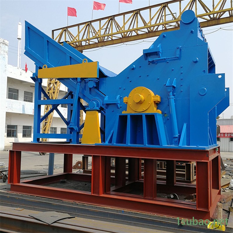 废金属破碎机 废钢筋粉碎机 金属破碎粉碎机 邦耀 易拉罐油漆桶粉碎机图2