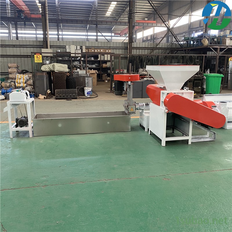 锦航聚苯乙烯造粒机 废泡沫粉碎颗粒机 螺杆经久耐用不易变形图2