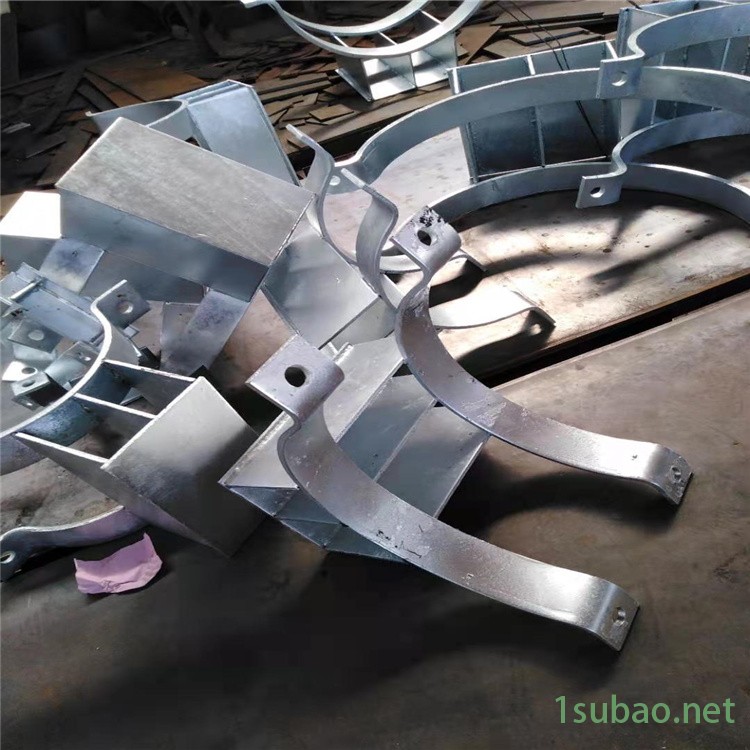 玖众供应 福建福州 DN500鞍板管托 双头螺杆 管卡图6