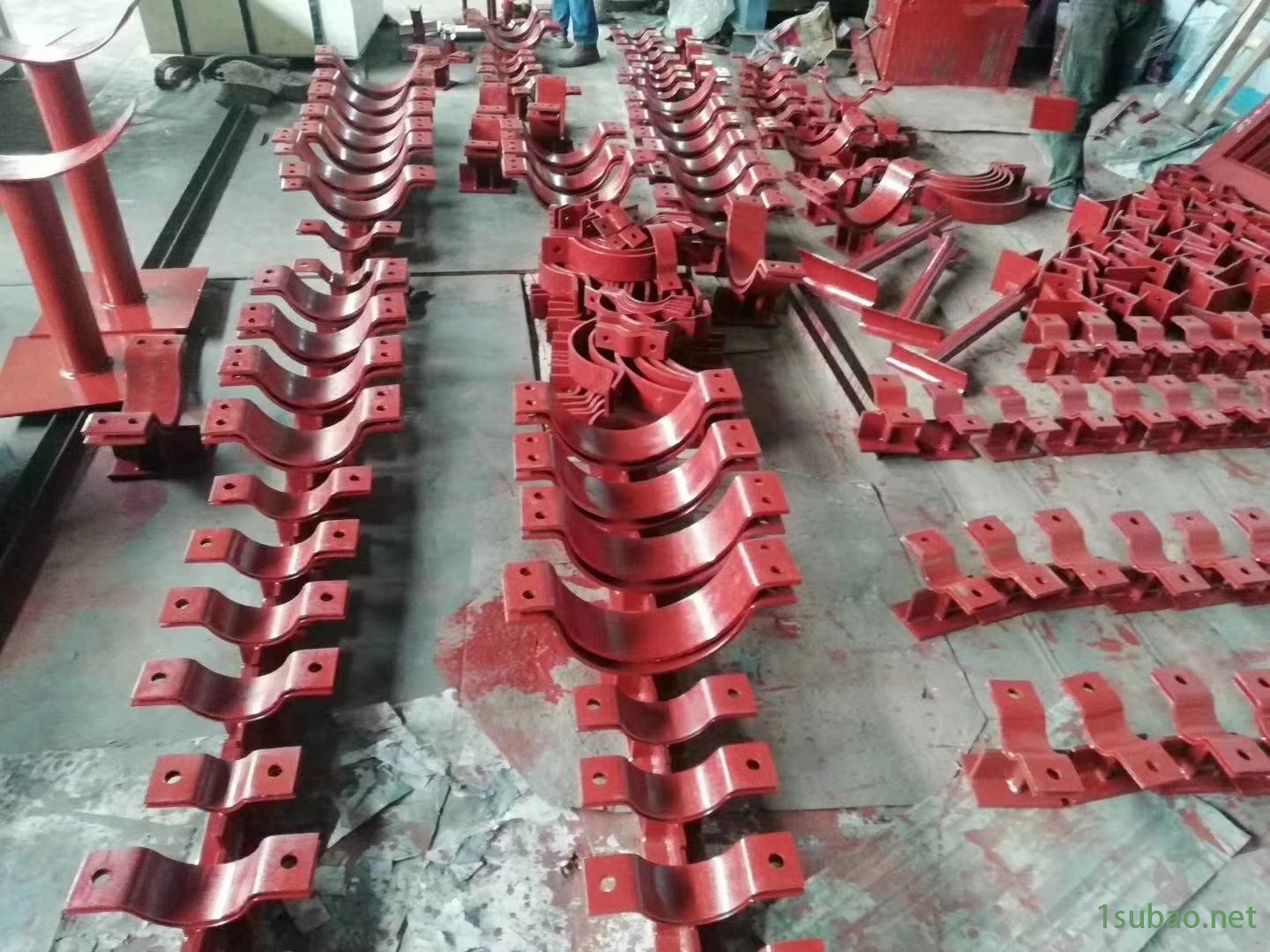 玖众供应 福建福州 DN500鞍板管托 双头螺杆 管卡图2