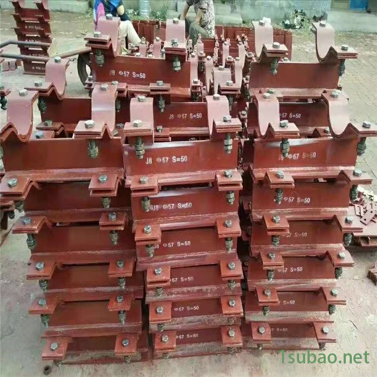 玖众供应 福建福州 DN500鞍板管托 双头螺杆 管卡图3