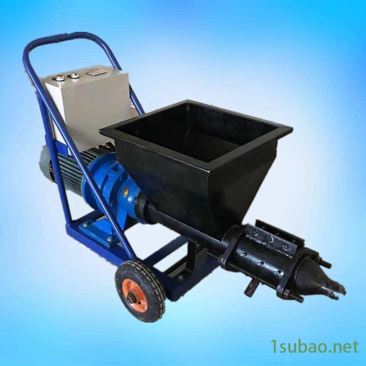 江苏注浆加固设备小型注浆泵填缝机 螺杆输送注浆泵  添补门窗漏缝注浆机图7