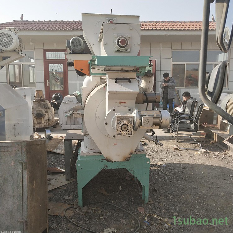 二手新型木屑颗粒机 螺杆出料捏合机 160型摇摆颗粒机 豪天 价格图5