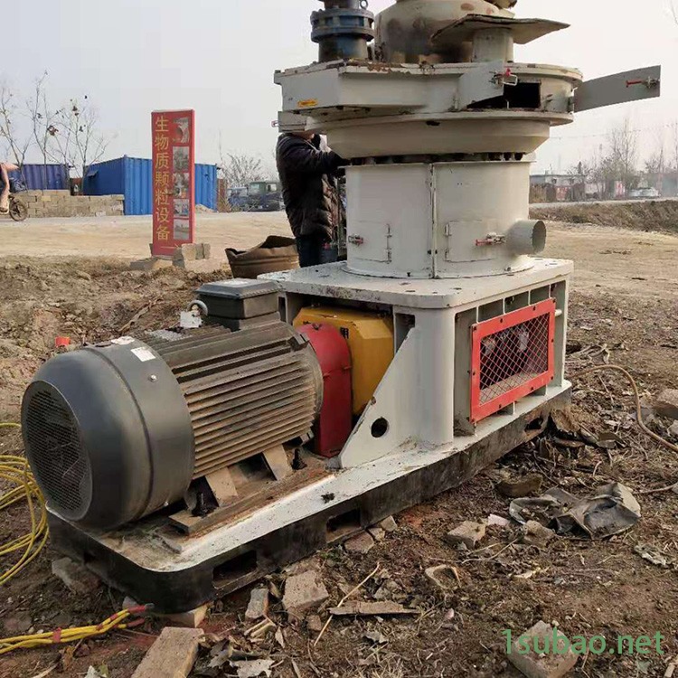 二手生物质木屑颗粒机 螺杆出料捏合机 300型颗粒机 豪天 批发图4