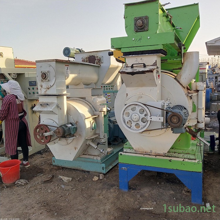 二手生物质木屑颗粒机 螺杆出料捏合机 300型颗粒机 豪天 批发图9