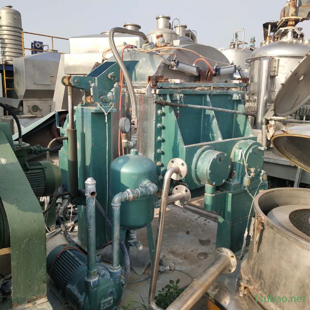 处理二手捏合机 1500升电加热真空液压反缸捏合机 高粘度螺杆出料不锈钢捏合机图2