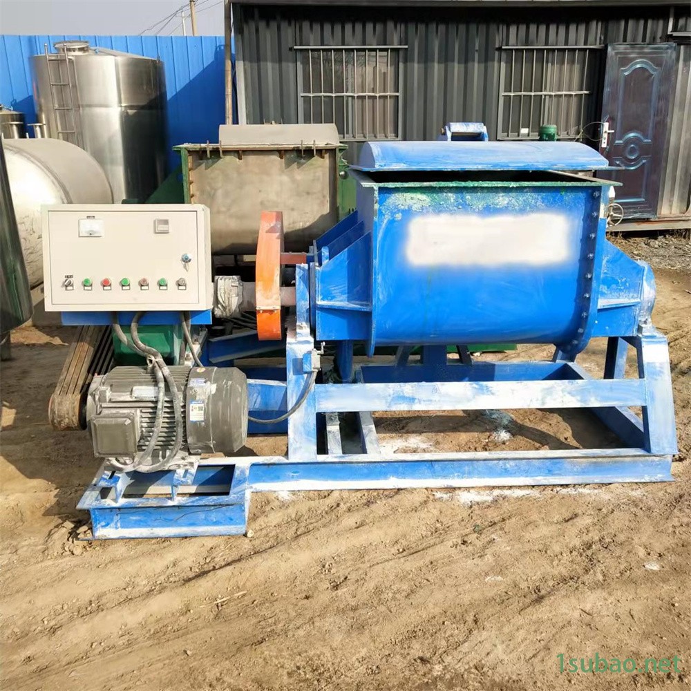 二手捏合机  300升真空液压反缸捏合机  电加热螺杆出料捏合机  广远机械图2