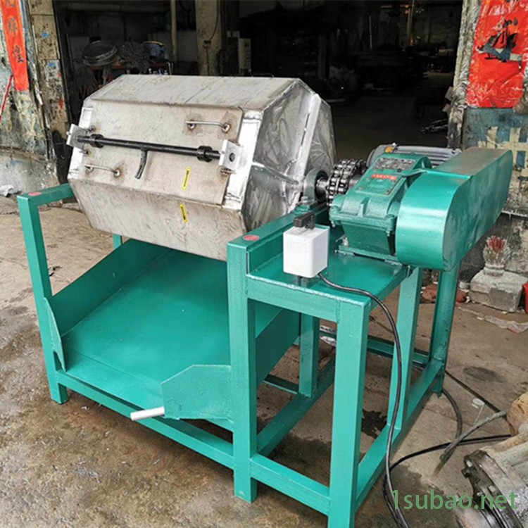 金属五金去毛刺光饰机旋转滚桶型抛光设备 六角滚筒研磨机抛光机图2