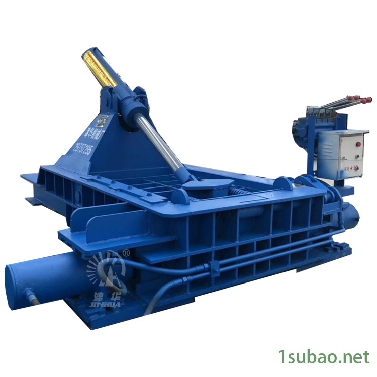 津华牌  液液压金属压块机  金属屑饼机  铁屑打包机  厂家直销 打包机价格 废料 手控/自动Y图4