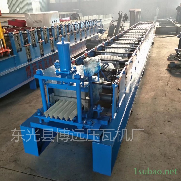 W型压型机 彩钢冷弯成型机 博远金属辊压成型机 全自动异型设备图2