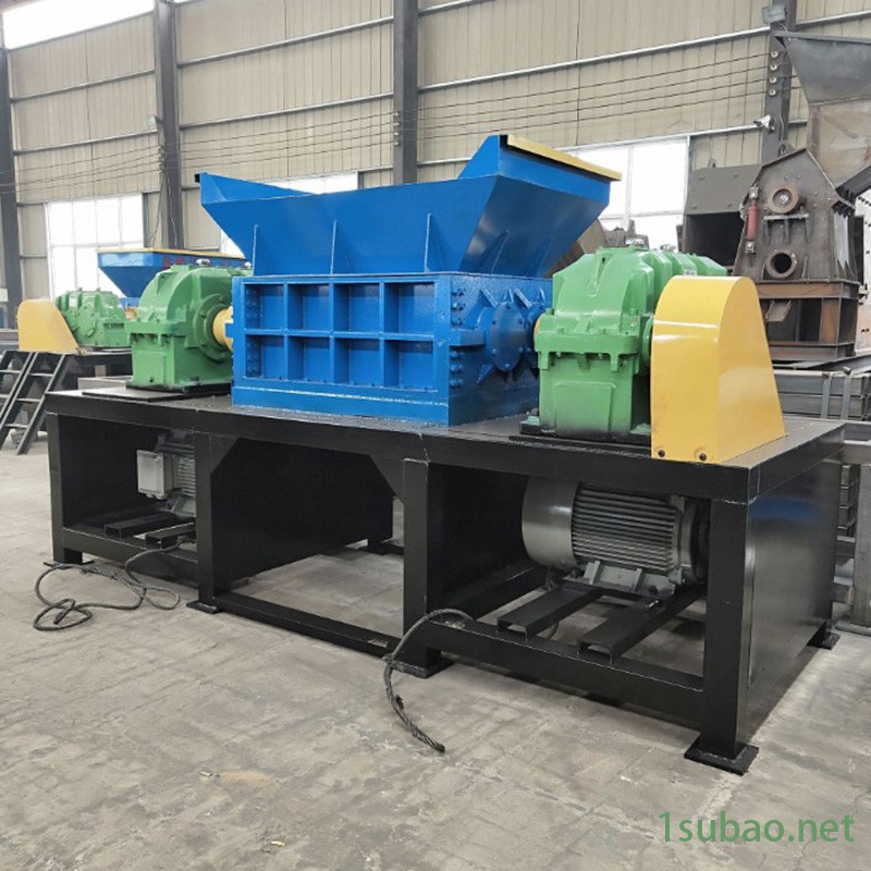 重型自动强力撕碎机 金属易拉罐压块撕碎机 双轴废钢撕碎机 皮革家具撕碎机图2