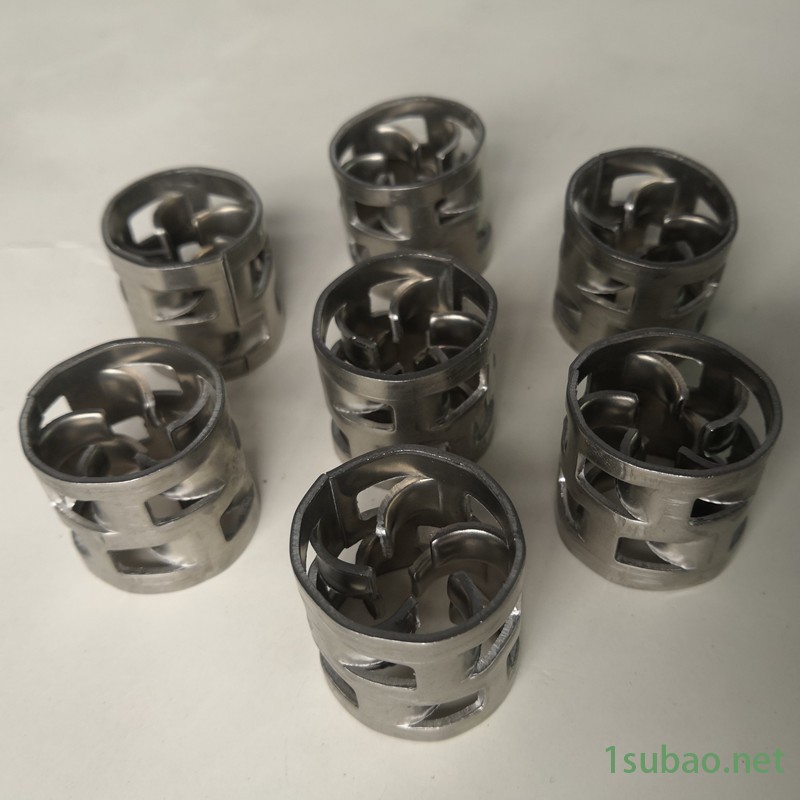 厂家直销 Φ25 Φ38 Φ50 Φ76mm 鲍尔环填料 金属鲍尔环填料图2