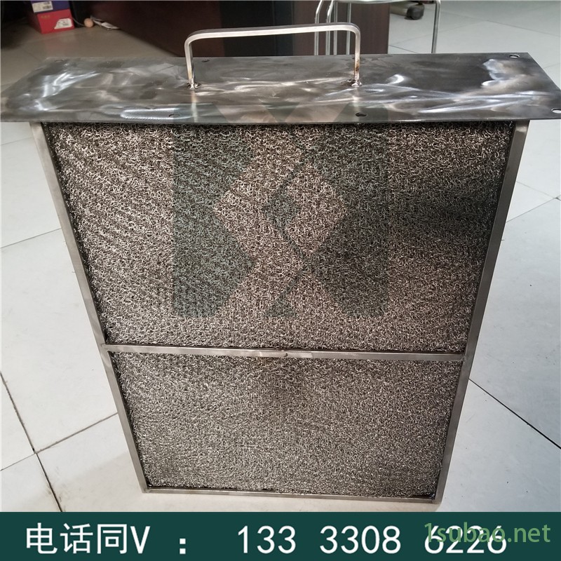 油水烟雾分离过滤网-油烟净化设备专用网-油雾收集网-金属滤油网图2