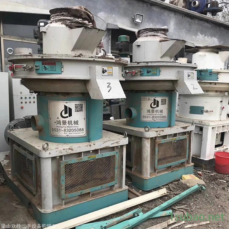 供应二手颗粒机 螺杆出料捏合机 环模生物质颗粒机 豪天 性能稳图6