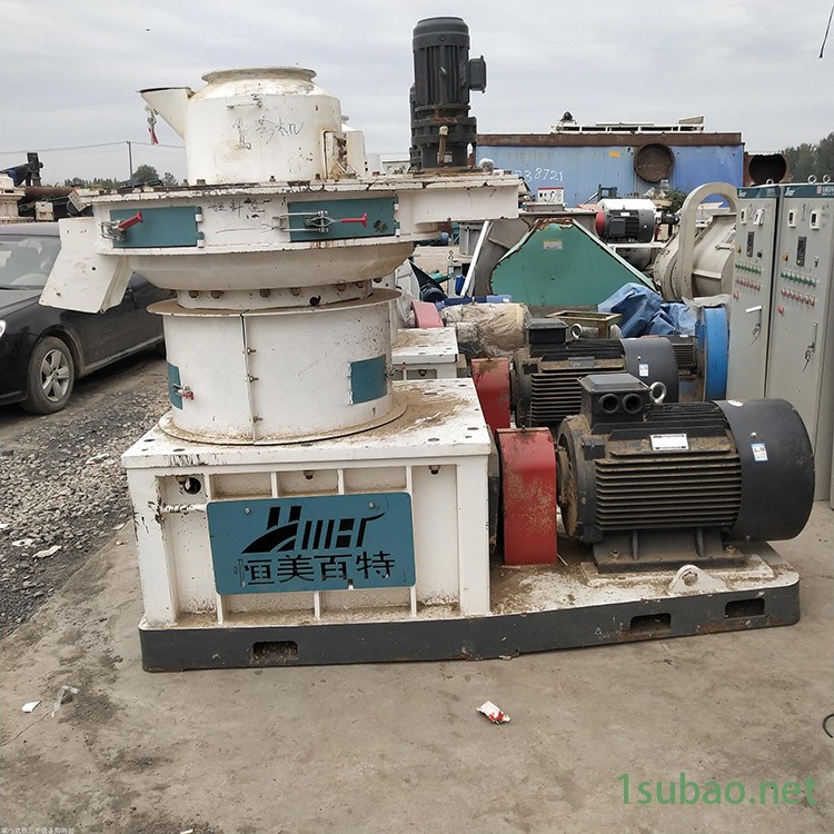 供应二手颗粒机 螺杆出料捏合机 环模生物质颗粒机 豪天 性能稳图8