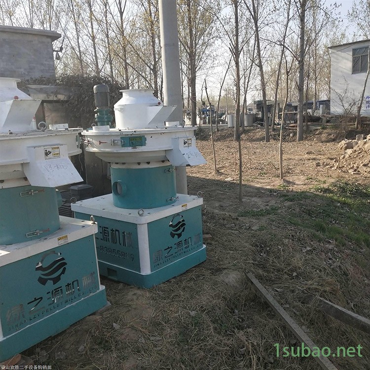 二手木屑颗粒机 螺杆出料捏合机 9成新生物质颗粒机 豪天 易操作图7